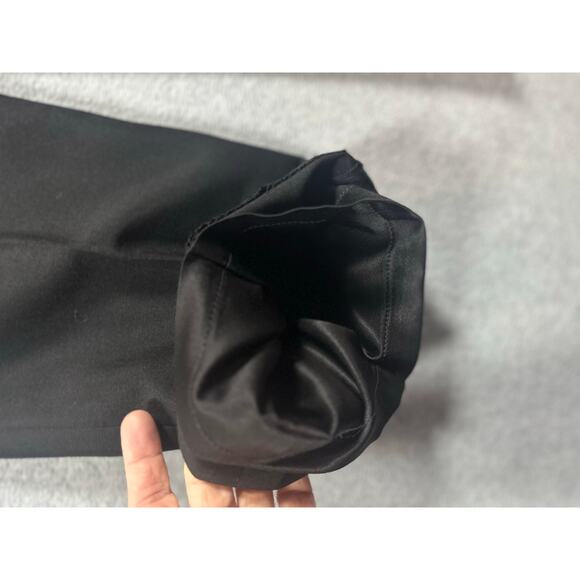 Chanel Dress Pants Women's Size 34 (US 2) Black Pleated High Rise Wide Leg - Picture 9 of 11